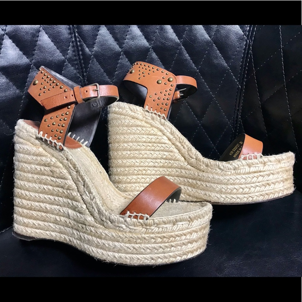 SAINT LAURENT Platform Sandal - Picture 7 of 8